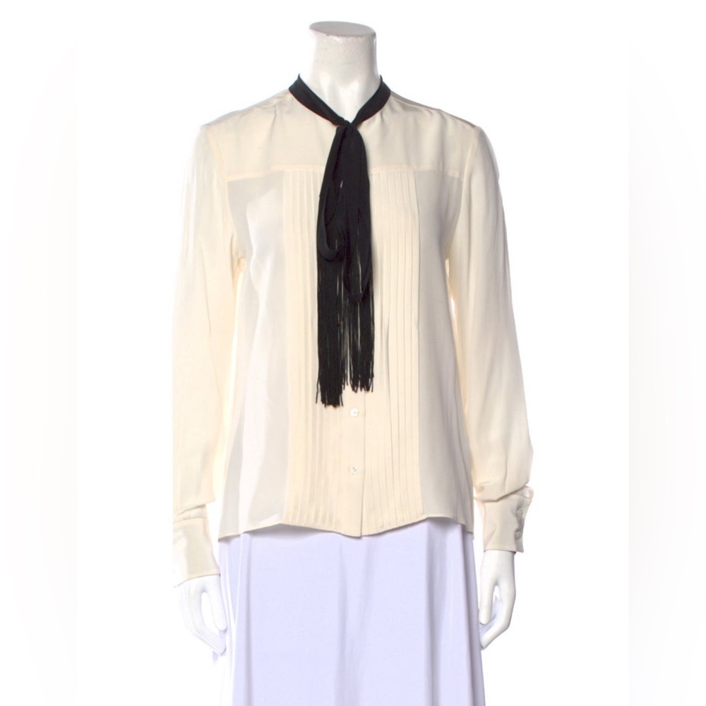 Joseph blouse shirt with tie